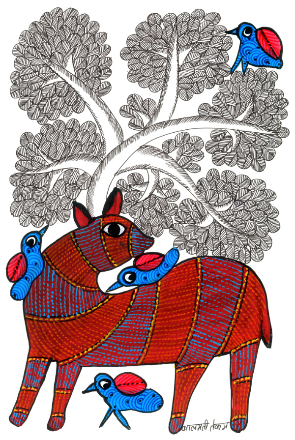 Painting 2 - Balmati Tekam