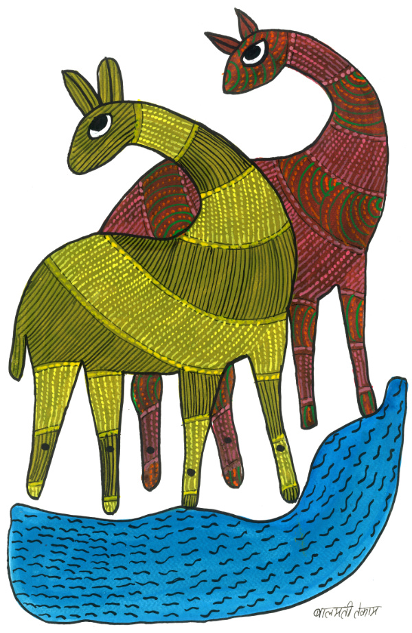 Painting 5 - Balmati Tekam